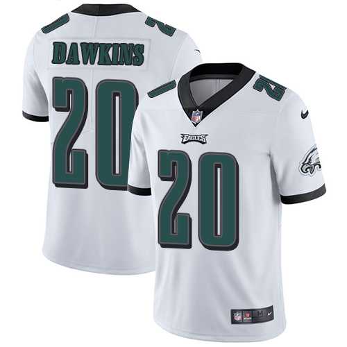 Nike Philadelphia Eagles #20 Brian Dawkins White Men's Stitched NFL Vapor Untouchable Limited Jersey Nike Philadelphia Eagles #20 Brian Dawkins White Men's Stitched NFL Vapor Untouchable Limited Jersey