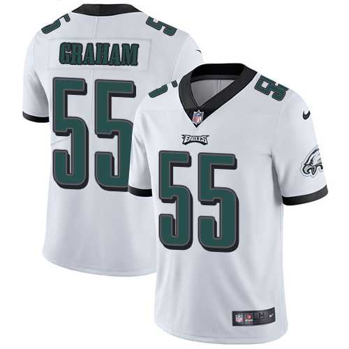 Nike Philadelphia Eagles #55 Brandon Graham White Men's Stitched NFL Vapor Untouchable Limited Jersey