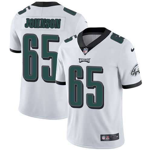 Nike Philadelphia Eagles #65 Lane Johnson White Men's Stitched NFL Vapor Untouchable Limited Jersey Nike Philadelphia Eagles #65 Lane Johnson White Men's Stitched NFL Vapor Untouchable Limited Jersey