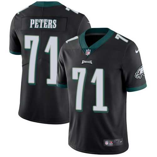 Nike Philadelphia Eagles #71 Jason Peters Black Alternate Men's Stitched NFL Vapor Untouchable Limited Jersey Nike Philadelphia Eagles #71 Jason Peters Black Alternate Men's Stitched NFL Vapor Untouchable Limited Jersey