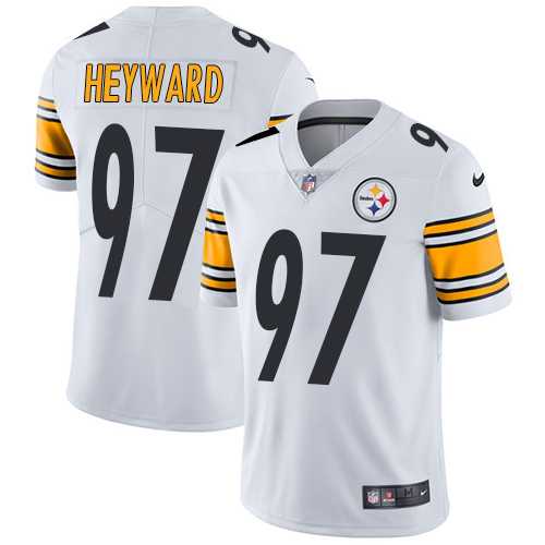 Nike Pittsburgh Steelers #97 Cameron Heyward White Men's Stitched NFL Vapor Untouchable Limited Jersey