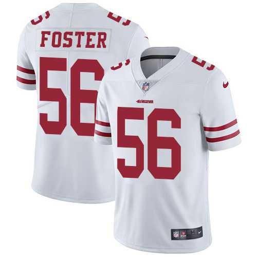 Nike San Francisco 49ers #56 Reuben Foster White Men's Stitched NFL Vapor Untouchable Limited Jersey