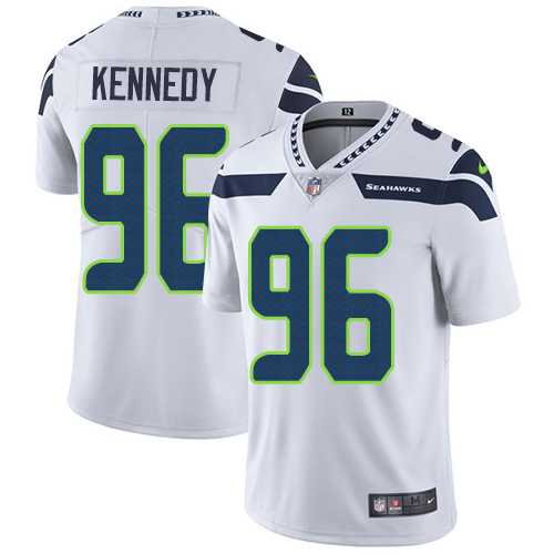 Nike Seattle Seahawks #96 Cortez Kennedy White Men's Stitched NFL Vapor Untouchable Limited Jersey Nike Seattle Seahawks #96 Cortez Kennedy White Men's Stitched NFL Vapor Untouchable Limited Jersey