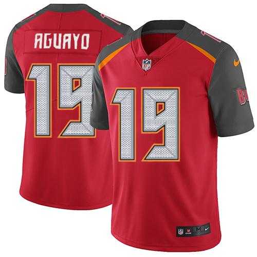 Nike Tampa Bay Buccaneers #19 Roberto Aguayo Red Team Color Men's Stitched NFL Vapor Untouchable Limited Jersey