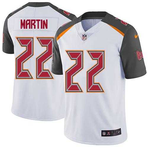 Nike Tampa Bay Buccaneers #22 Doug Martin White Men's Stitched NFL Vapor Untouchable Limited Jersey