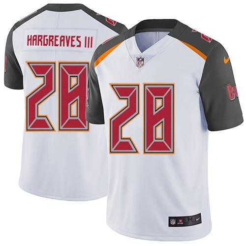 Nike Tampa Bay Buccaneers #28 Vernon Hargreaves III White Men's Stitched NFL Vapor Untouchable Limited Jersey