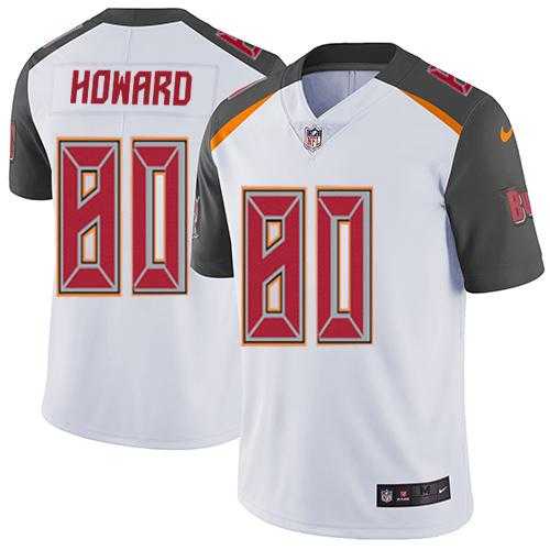 Nike Tampa Bay Buccaneers #80 O. J. Howard White Men's Stitched NFL Vapor Untouchable Limited Jersey