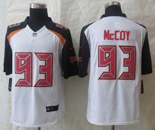 Nike Tampa Bay Buccaneers #93 Gerald McCoy White Men's Stitched NFL Vapor Untouchable Limited Jersey