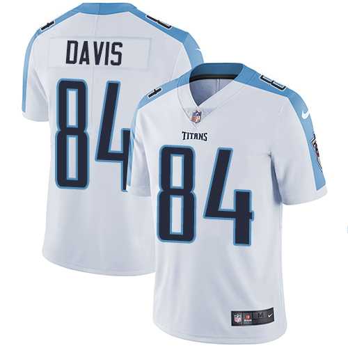 Nike Tennessee Titans #84 Corey Davis White Men's Stitched NFL Vapor Untouchable Limited Jersey