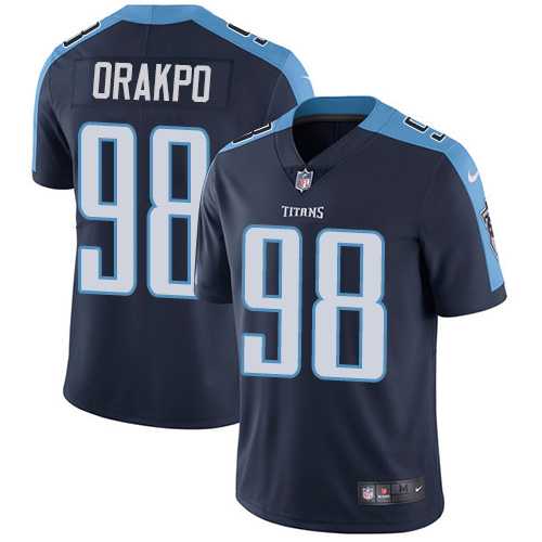 Nike Tennessee Titans #98 Brian Orakpo Navy Blue Alternate Men's Stitched NFL Vapor Untouchable Limited Jersey