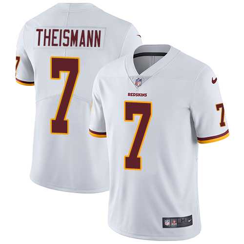 Nike Washington Redskins #7 Joe Theismann White Men's Stitched NFL Vapor Untouchable Limited Jersey