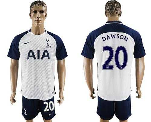 Tottenham Hotspur #20 Dawson White Home Soccer Club Jersey