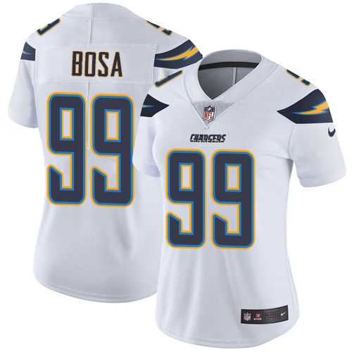 Women's Los Angeles Chargers #99 Joey Bosa White Stitched NFL Vapor Untouchable Limited Jersey