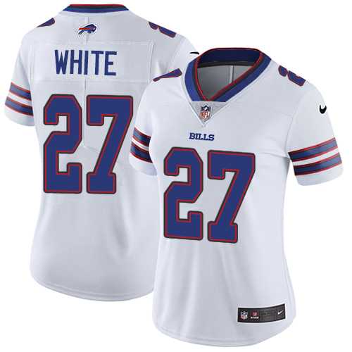 Women's Nike Buffalo Bills #27 Tre'Davious White White Stitched NFL Vapor Untouchable Limited Jersey