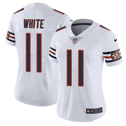 Women's Nike Chicago Bears #11 Kevin White White Stitched NFL Vapor Untouchable Limited Jersey Women's Nike Chicago Bears #11 Kevin White White Stitched NFL Vapor Untouchable Limited Jersey