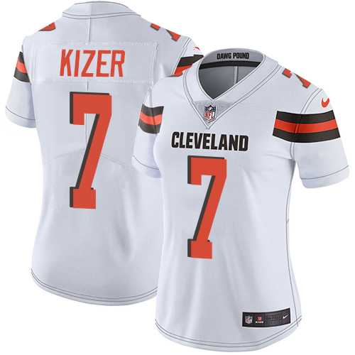 Women's Nike Cleveland Browns #7 DeShone Kizer White Stitched NFL Vapor Untouchable Limited Jersey