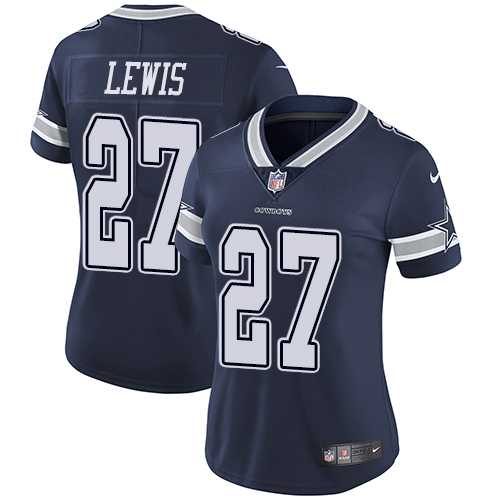 Women's Nike Dallas Cowboys #27 Jourdan Lewis Navy Blue Team Color Stitched NFL Vapor Untouchable Limited Jersey