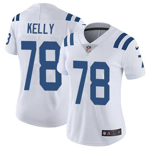 Women's Nike Indianapolis Colts #78 Ryan Kelly White Stitched NFL Vapor Untouchable Limited Jersey