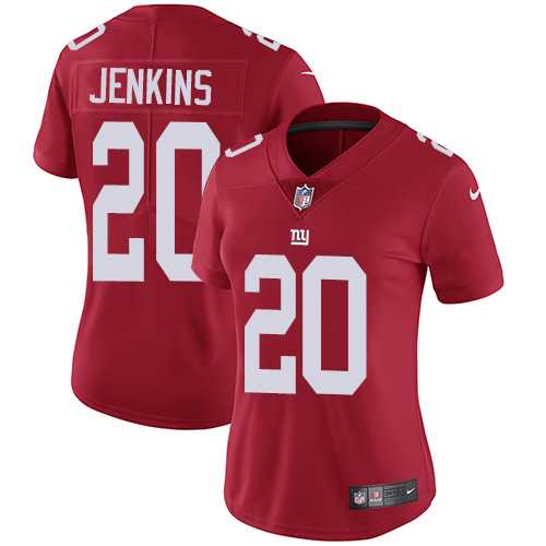 Women's Nike New York Giants #20 Janoris Jenkins Red Alternate Stitched NFL Vapor Untouchable Limited Jersey