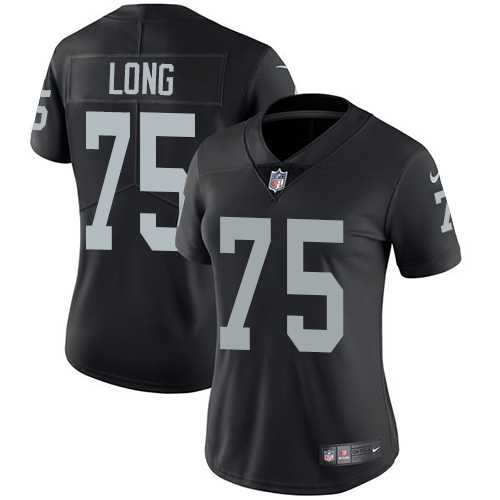 Women's Nike Oakland Raiders #75 Howie Long Black Team Color Stitched NFL Vapor Untouchable Limited Jersey Women's Nike Oakland Raiders #75 Howie Long Black Team Color Stitched NFL Vapor Untouchable Limited Jersey