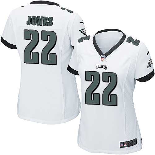 Women's Nike Philadelphia Eagles #22 Sidney Jones White Stitched NFL New Elite Jersey Women's Nike Philadelphia Eagles #22 Sidney Jones White Stitched NFL New Elite Jersey