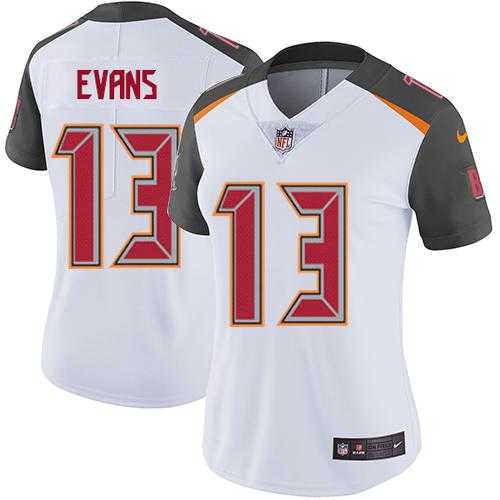 Women's Nike Tampa Bay Buccaneers #13 Mike Evans White Stitched NFL Vapor Untouchable Limited Jersey