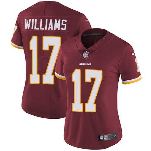 Women's Nike Washington Redskins #17 Doug Williams Burgundy Red Team Color Stitched NFL Vapor Untouchable Limited Jersey