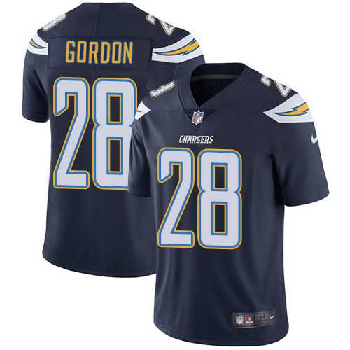 Youth Los Angeles Chargers #28 Melvin Gordon Navy Blue Team Color Stitched NFL Vapor Untouchable Limited Jersey
