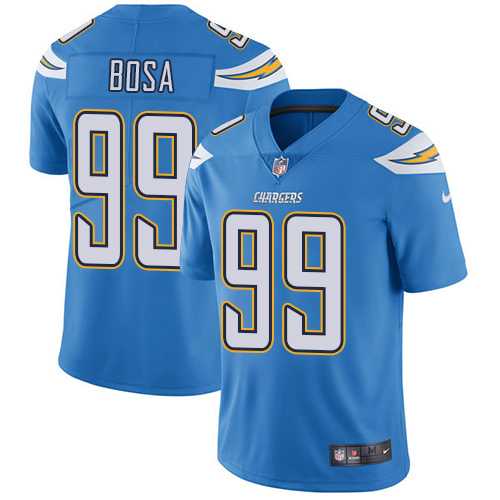 Youth Los Angeles Chargers #99 Joey Bosa Electric Blue Alternate Stitched NFL Vapor Untouchable Limited Jersey