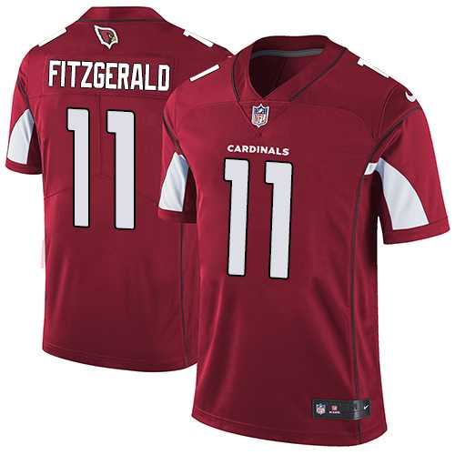 Youth Nike Arizona Cardinals #11 Larry Fitzgerald Red Team Color Stitched NFL Vapor Untouchable Limited Jersey