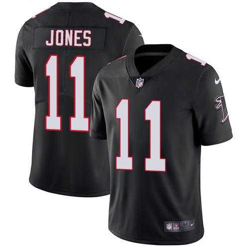 Youth Nike Atlanta Falcons #11 Julio Jones Black Alternate Stitched NFL Vapor Untouchable Limited Jersey