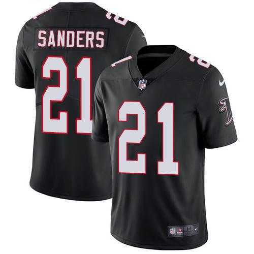 Youth Nike Atlanta Falcons #21 Deion Sanders Black Alternate Stitched NFL Vapor Untouchable Limited Jersey