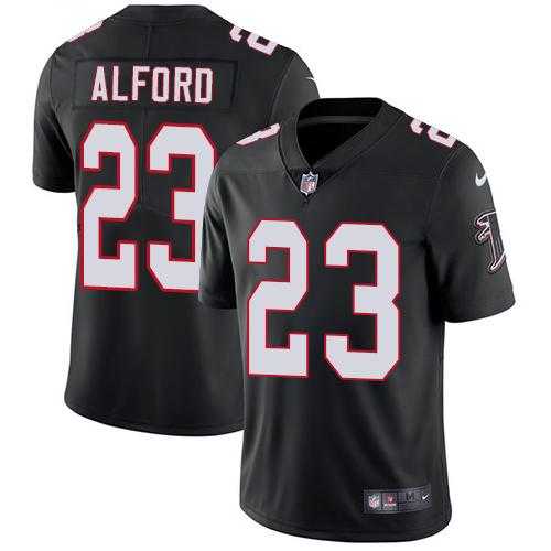 Youth Nike Atlanta Falcons #23 Robert Alford Black Alternate Stitched NFL Vapor Untouchable Limited Jersey