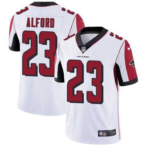 Youth Nike Atlanta Falcons #23 Robert Alford White Stitched NFL Vapor Untouchable Limited Jersey