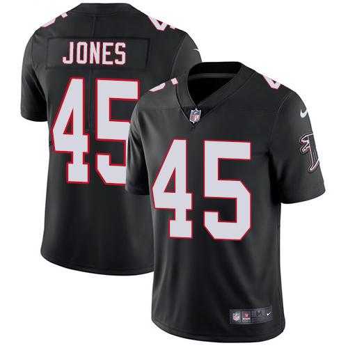 Youth Nike Atlanta Falcons #45 Deion Jones Black Alternate Stitched NFL Vapor Untouchable Limited Jersey
