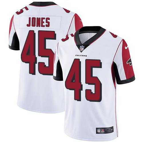 Youth Nike Atlanta Falcons #45 Deion Jones White Stitched NFL Vapor Untouchable Limited Jersey