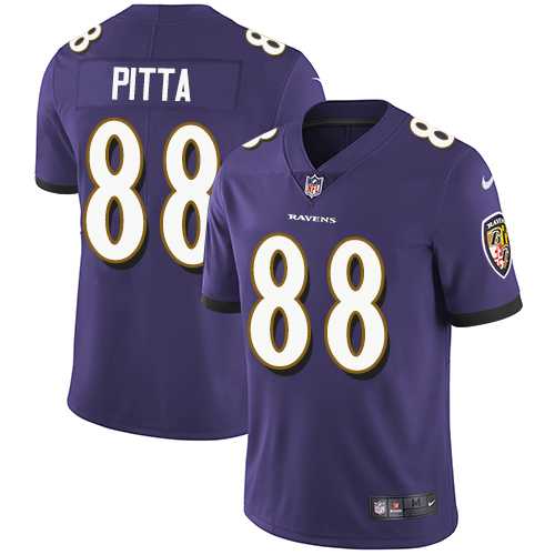 Youth Nike Baltimore Ravens #88 Dennis Pitta Purple Team Color Stitched NFL Vapor Untouchable Limited Jersey