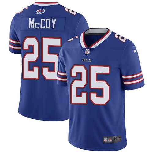 Youth Nike Buffalo Bills #25 LeSean McCoy Royal Blue Team Color Stitched NFL Vapor Untouchable Limited Jersey