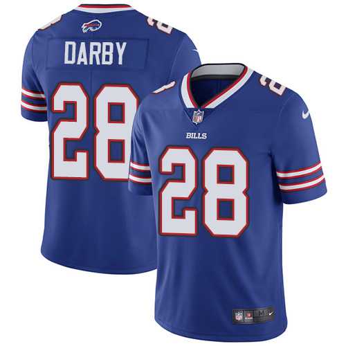 Youth Nike Buffalo Bills #28 Ronald Darby Royal Blue Team Color Stitched NFL Vapor Untouchable Limited Jersey