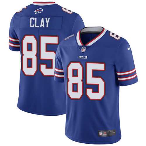 Youth Nike Buffalo Bills #85 Charles Clay Royal Blue Team Color Stitched NFL Vapor Untouchable Limited Jersey
