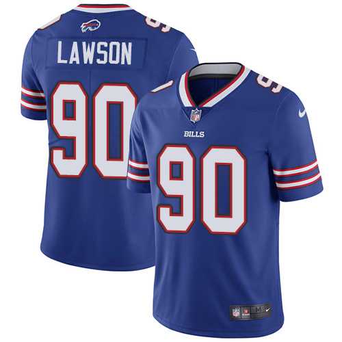 Youth Nike Buffalo Bills #90 Shaq Lawson Royal Blue Team Color Stitched NFL Vapor Untouchable Limited Jersey