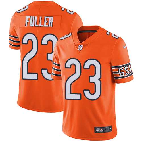 Youth Nike Chicago Bears #23 Kyle Fuller Orange Stitched NFL Limited Rush Jersey