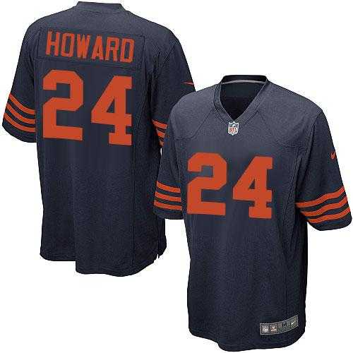 Youth Nike Chicago Bears #24 Jordan Howard Navy Blue Alternate Stitched NFL Elite Jersey