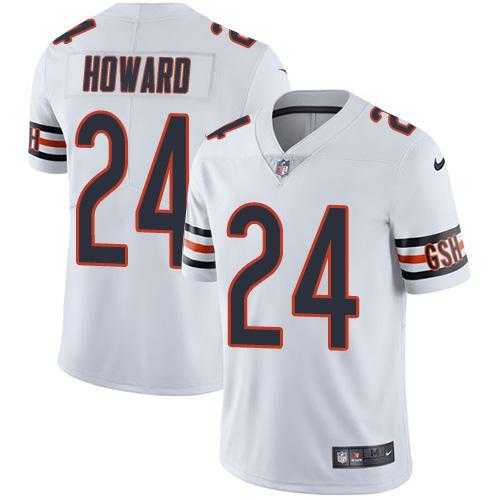 Youth Nike Chicago Bears #24 Jordan Howard White Stitched NFL Vapor Untouchable Limited Jersey