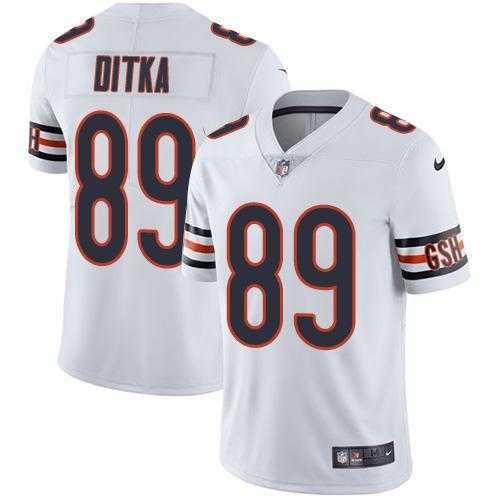 Youth Nike Chicago Bears #89 Mike Ditka White Stitched NFL Vapor Untouchable Limited Jersey