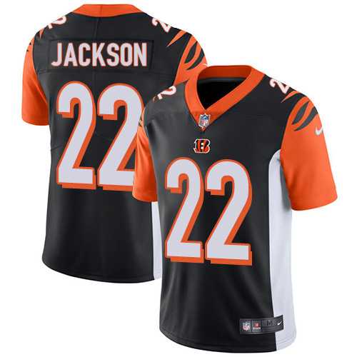 Youth Nike Cincinnati Bengals #22 William Jackson Black Team Color Stitched NFL Vapor Untouchable Limited Jersey