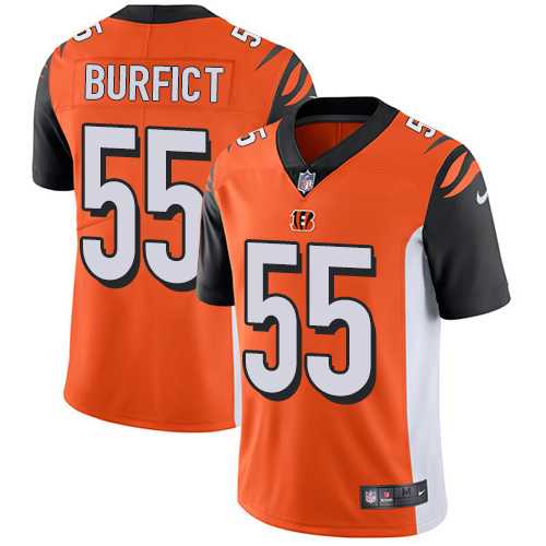 Youth Nike Cincinnati Bengals #55 Vontaze Burfict Orange Alternate Stitched NFL Vapor Untouchable Limited Jersey Youth Nike Cincinnati Bengals #55 Vontaze Burfict Orange Alternate Stitched NFL Vapor Untouchable Limited Jersey