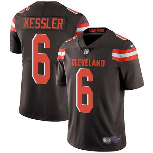 Youth Nike Cleveland Browns #6 Cody Kessler Brown Team Color Stitched NFL Vapor Untouchable Limited Jersey