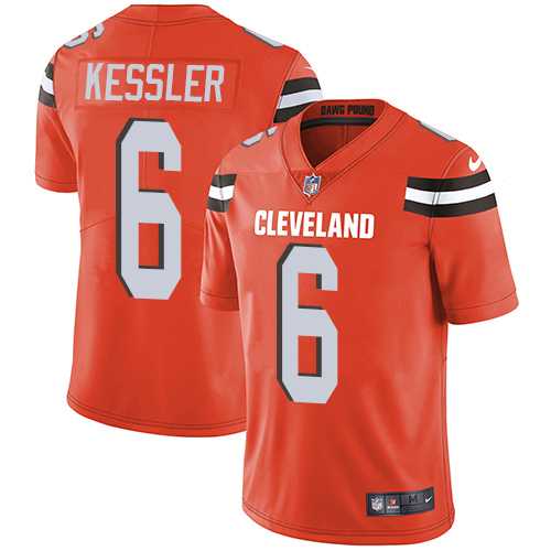 Youth Nike Cleveland Browns #6 Cody Kessler Orange Alternate Stitched NFL Vapor Untouchable Limited Jersey