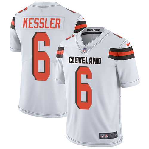 Youth Nike Cleveland Browns #6 Cody Kessler White Stitched NFL Vapor Untouchable Limited Jersey